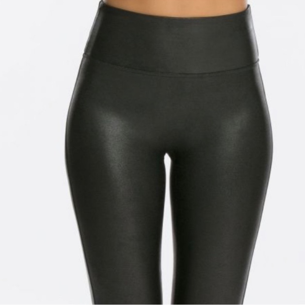 NWT 2437 SPANX Shape Don’t Faux Get Very Black Large contour power waistband $98 - Picture 6 of 16